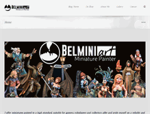 Tablet Screenshot of belminiart.com